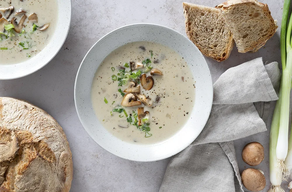 Champignonsuppe