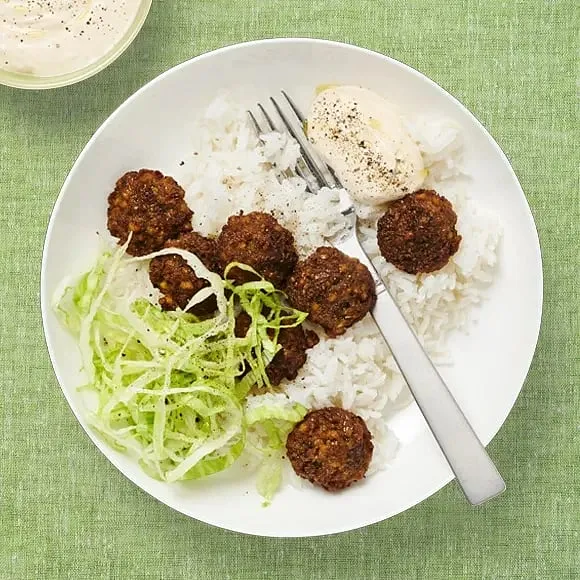 Falafler med ris